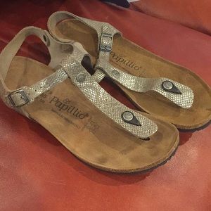 Papillio birkenstock leather sandals